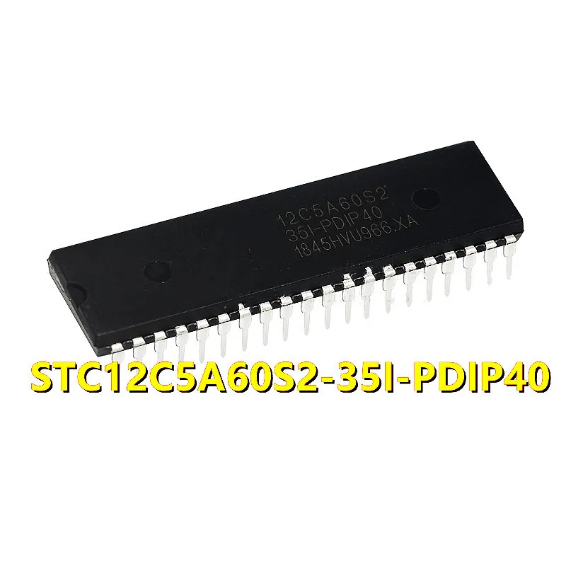 1 шт./лот STC12C5A60S2-35I-PDIP40 STC12C5A60S2 DIP-40 на складе | Электронные компоненты и