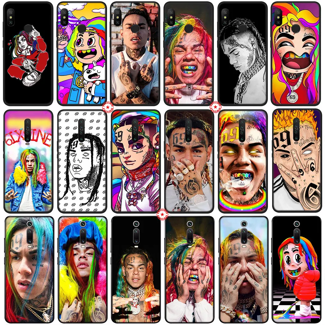 Y3 6ix9ine Tekashi69 Мягкий силиконовый чехол для Xiaomi Redmi Note 9S 9 Pro Max 5 5A Prime 6 7 8 8T