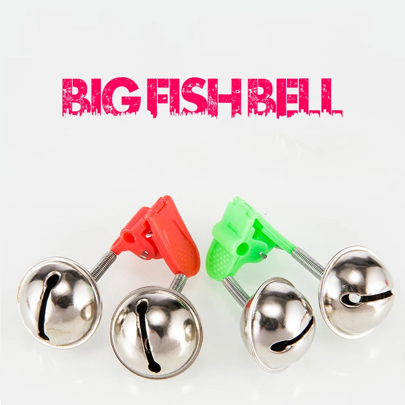 5 Pcs/lot Bite Alarms fishing rod bells Fishing Accessory Rod Clamp Tip Clip Bells Ring Pasca Fishing Tool Accessory