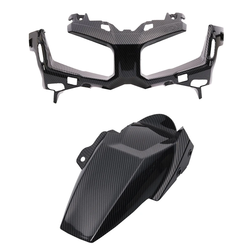 

Неразрушительная установка, заднее Брызговики для мотоцикла, брызговики, Обтекатели с покрытием для передней фары мотоцикла из углеродног...