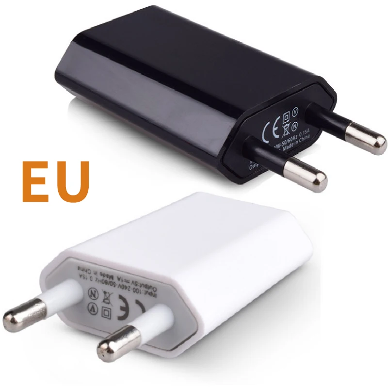 

Европейское USB-зарядное устройство, Европейский USB-адаптер питания, европейская вилка, настенное дорожное зарядное устройство для iphone, Samsung, ...