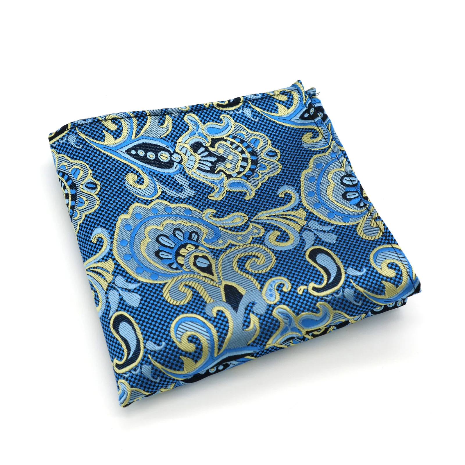 F029 PAISLEY 21-40 новые мужские шелковые платки Цветочные Пейсли карманные квадраты для костюмов пиджаки Свадебные вечерние деловые от 20 узоров - Цвет: F029 PAISLEY
