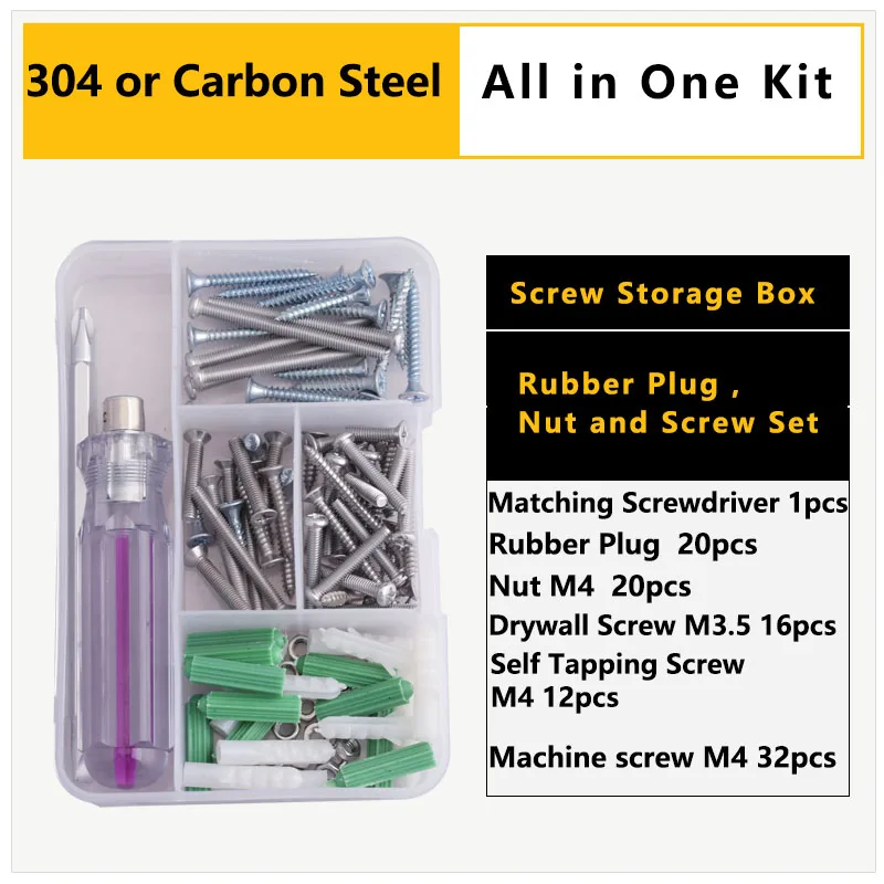 Личинка Самонарезающий винт с плоской головкой шестигранная гайка болт