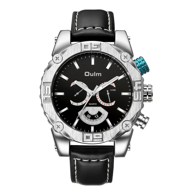 

New Men's Watch Fashion Casual Men's Watch Leather Quartz Watch Watch Watch Pop