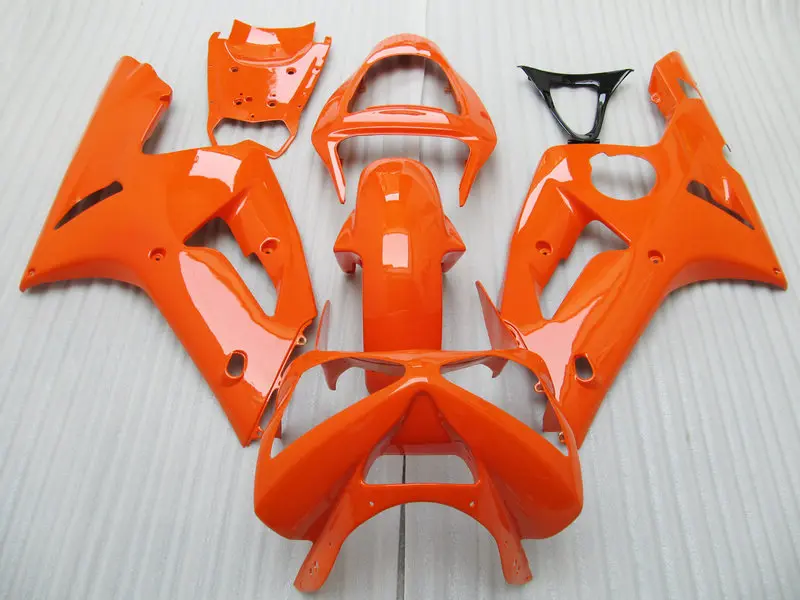 

100%NEW+ Orange Fairing Kit FOR KAWASAKI NINJA ZX 6R 636 03 04 ZX-6R 03-04 ZX6R 2003 2004 ZX 6R 03 04 Fairings Compression Mold