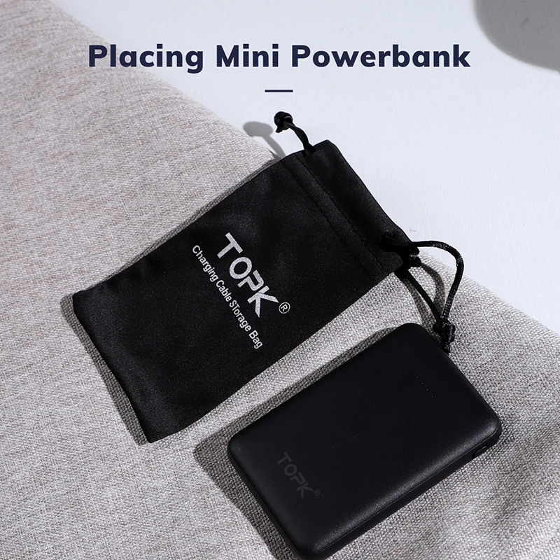 Чехол TOPK Power Bank чехол для телефона USB зарядное устройство usb кабель коробка