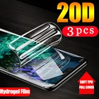 Мягкий чехол 9D с полным покрытием для huawei y9 2018, y9s, y9 prime 2019, Гидрогелевая пленка, защитная пленка для экрана телефона, не стеклянная пленка, 3 шт.