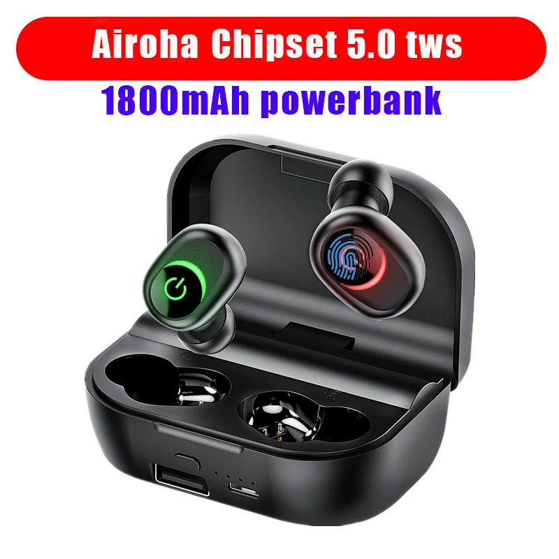 [Airoha Чипсет] M5 наушники-вкладыши TWS с 5 0 наушники беспроводные bluetooth ANC