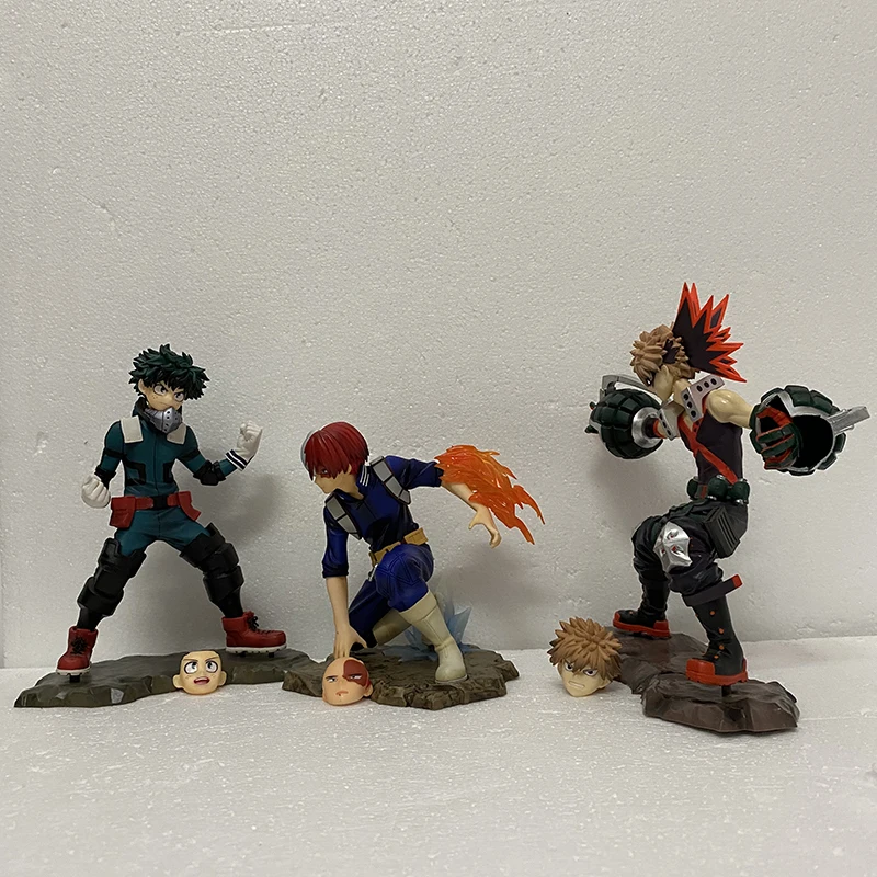 Мой герой Академии Bakugou Katsuki рисунок 1/8 Масштаб Окрашенные Izuku Midoriya фигурку шото