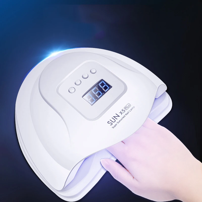 

110W Nail Phototherapy Machine LED Light Quick Dry Nail Lamp SUN X5plus Induction Nail Baking Lamp Drying Machine