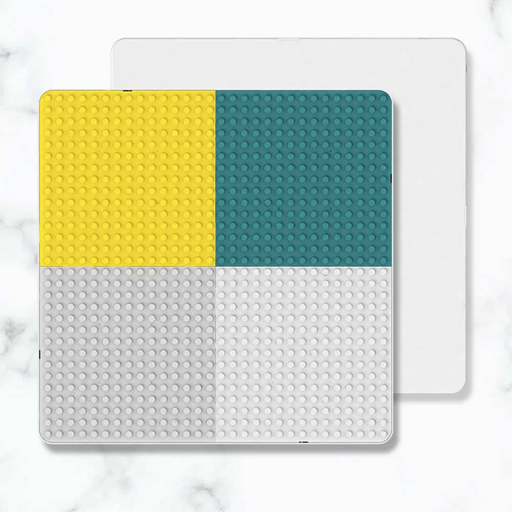 Многофункциональные строительные блоки стол с duploed игра доска для письма детей