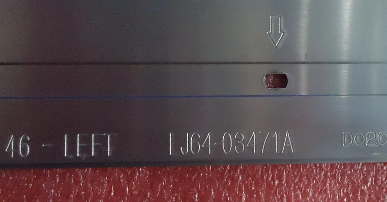 Светодиодная подсветка для 46 левый LJ64 03495A 03471A TOSHIBA 46TL933 46TL938 46TL966 46TL968 46EL300C L46E5000