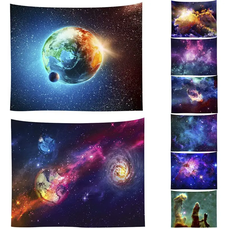 Звезда вселенная серии на стене дома гобелен настенная пляжные Полотенца одеяло