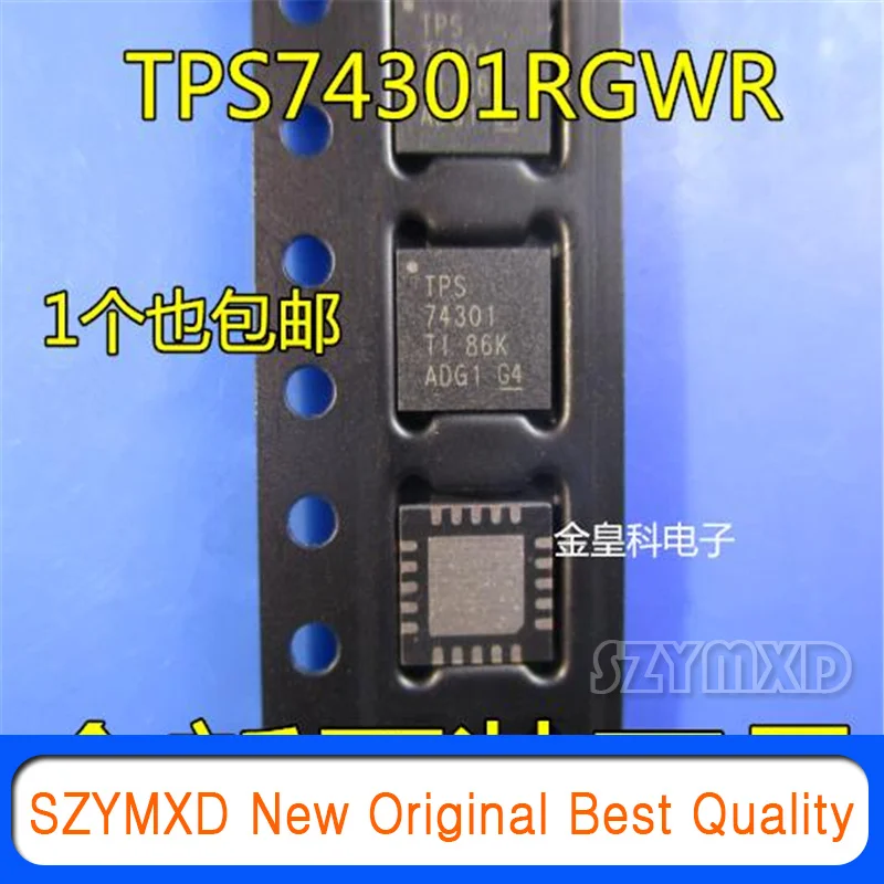 

5 шт./лот новый оригинальный TPS74301RGWR TPS74301RG патч QFN20