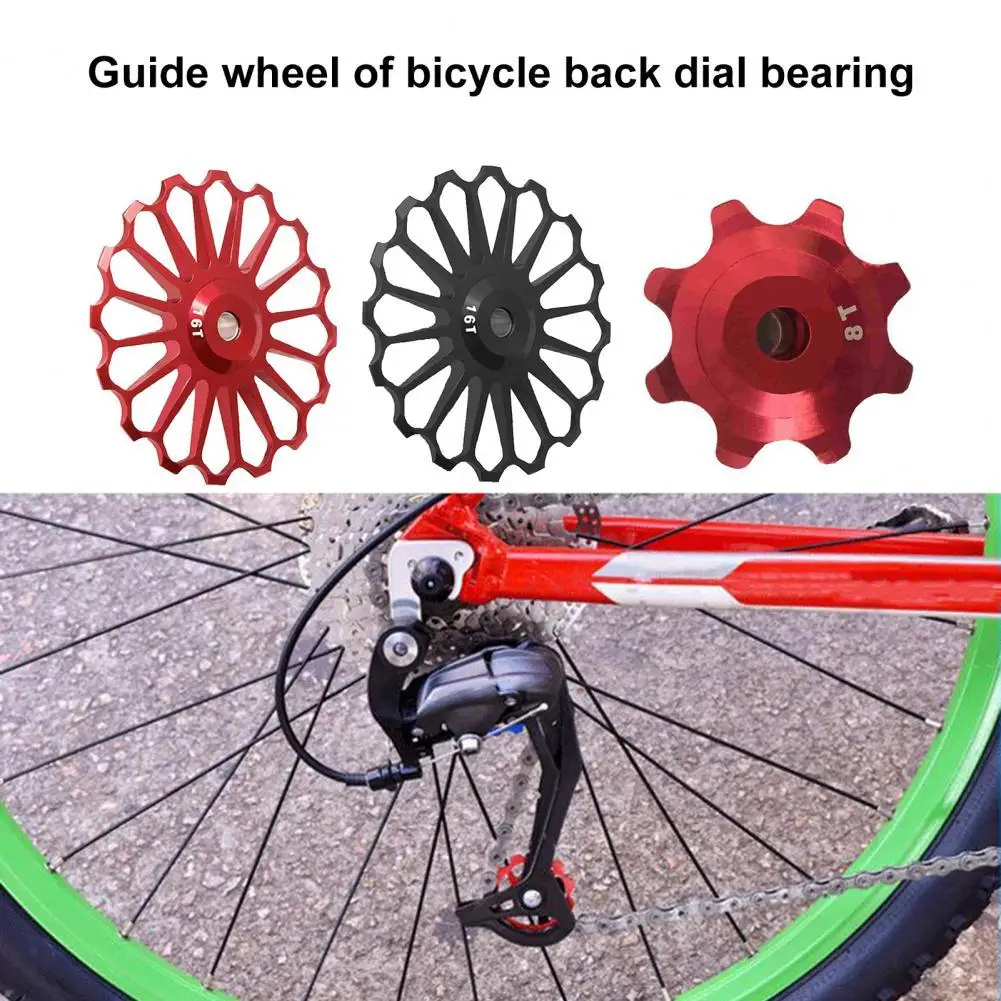 

8T/10T/11T/12T/13T/14T/15T/16T/17T Ceramic Bearing MTB Road Bike Rear Derailleur Pulley Jockey Wheel Alloy Bicycle Guide Roller