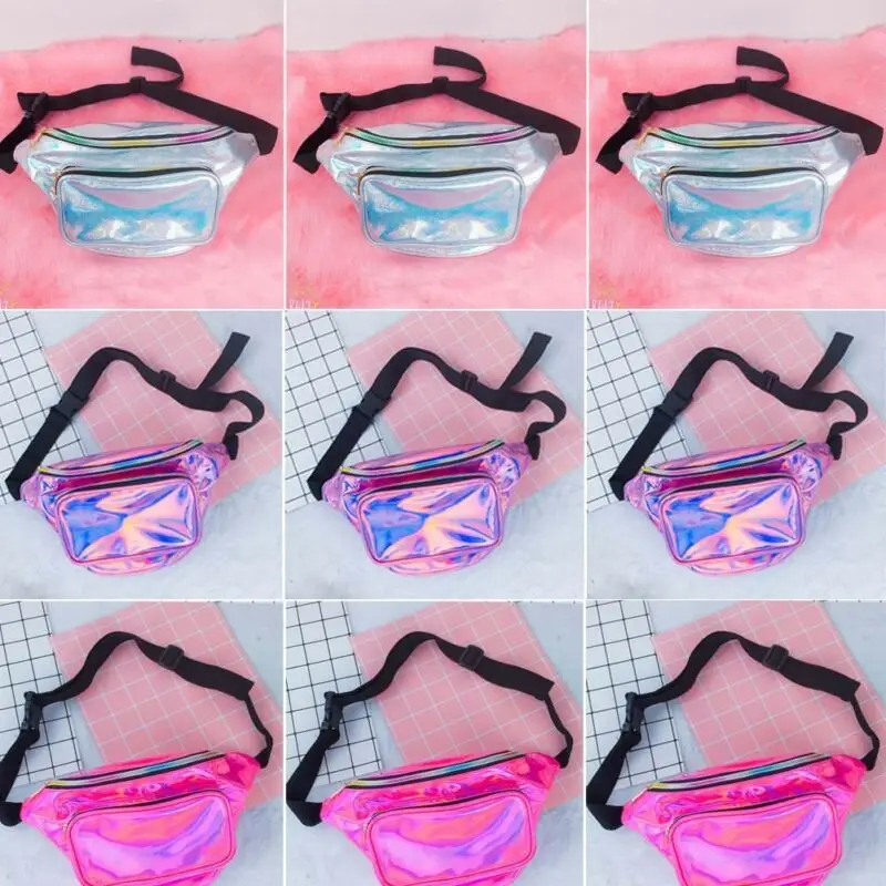 

Sequin Glitter Waist Fanny Pack Belt Bum Bag Pouch Hip Purse Messenger Handbag