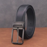 new fashion pin buckle belt classic black casual designer belt mens white leather denim luxury brand high quality