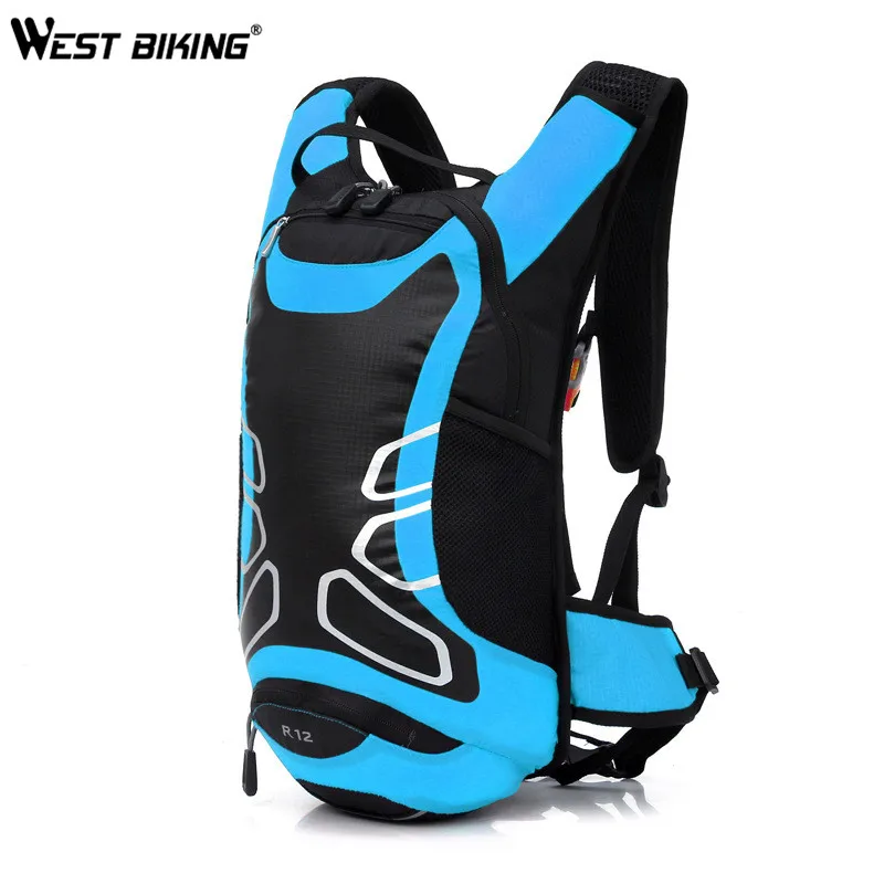 

WEST BIKING Bicycle Bag Shoulder Backpack Ultralight Sport Riding MTB Hydration Backpack 12L Bike Bicycle Cycling Backpack