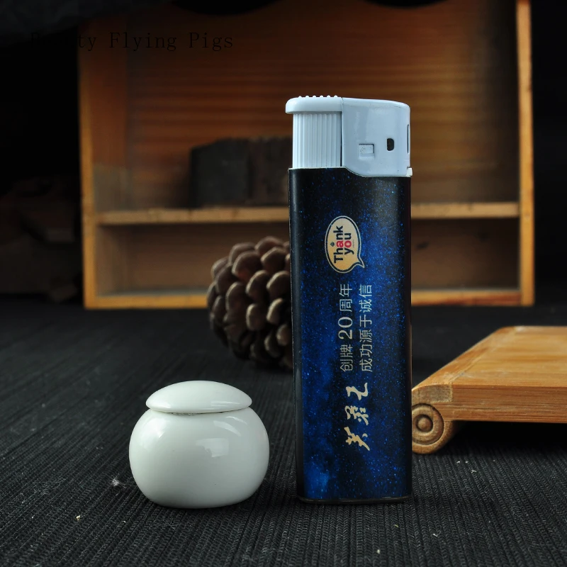 4 шт. специальная маленькая керамическая банка коробка для порошка кастрюля из