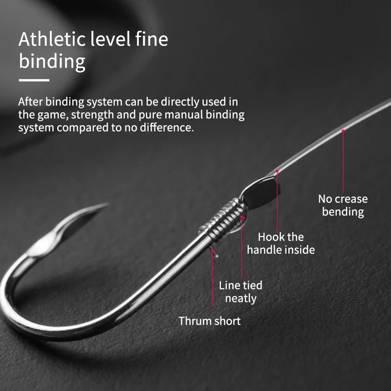 

Automatic Fishing Hook Tier Machine Portable Fast Line Tying Device Fishhook Tying Tool For Outdoor Fishing