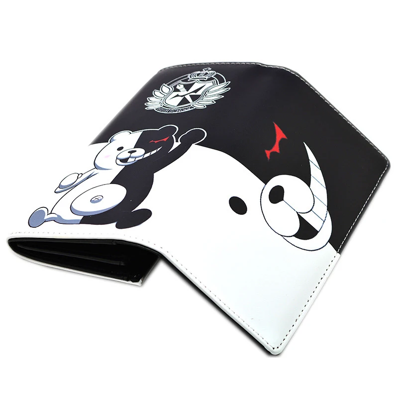 Кошелек для косплея Danganronpa Dangan Ronpa Monokuma кошелек из искусственной кожи с застежкой