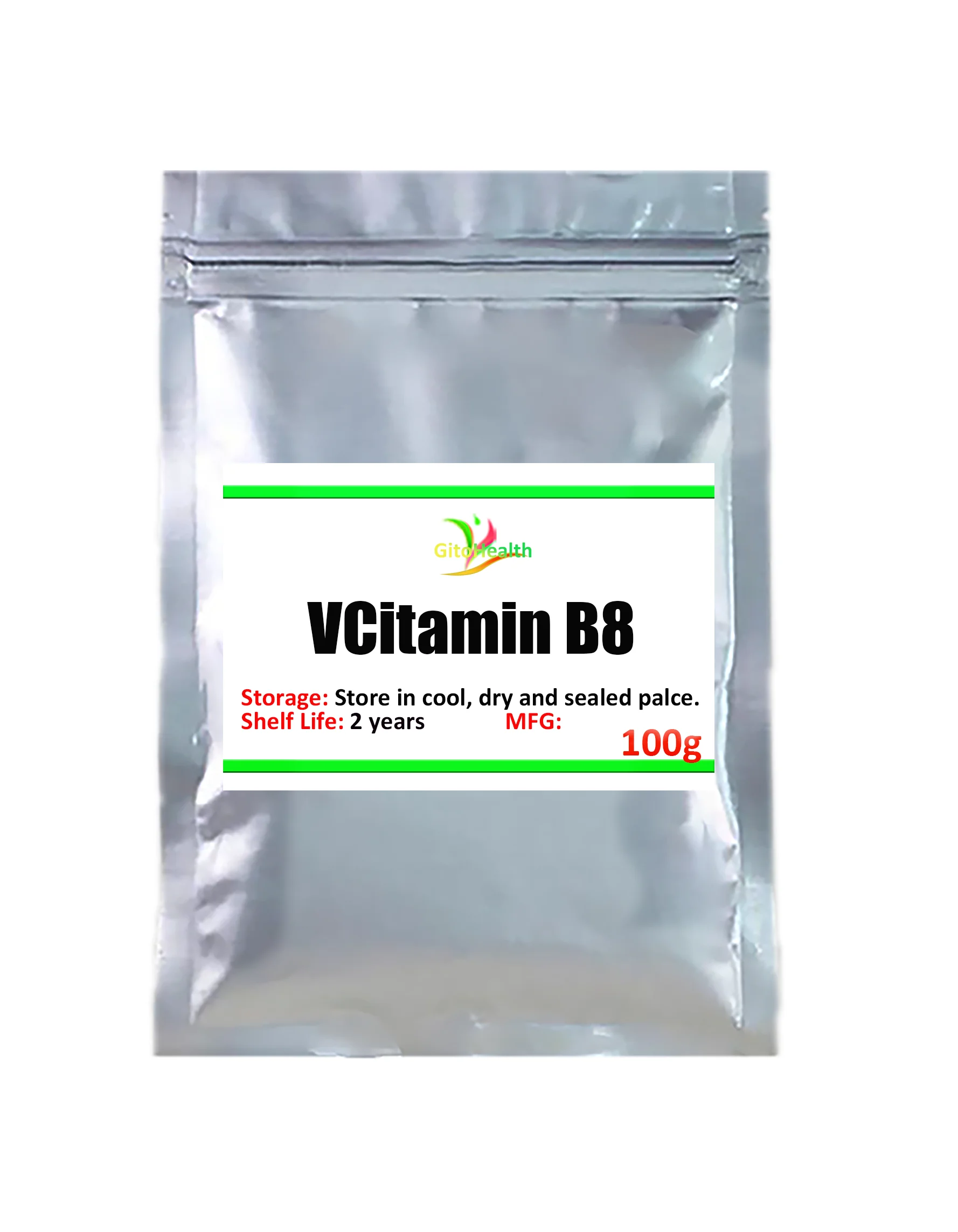 

100g-1000g inositol (vitamin B8) powder can prevent hair loss. Inositol powder can strongly support liver health and antioxidati