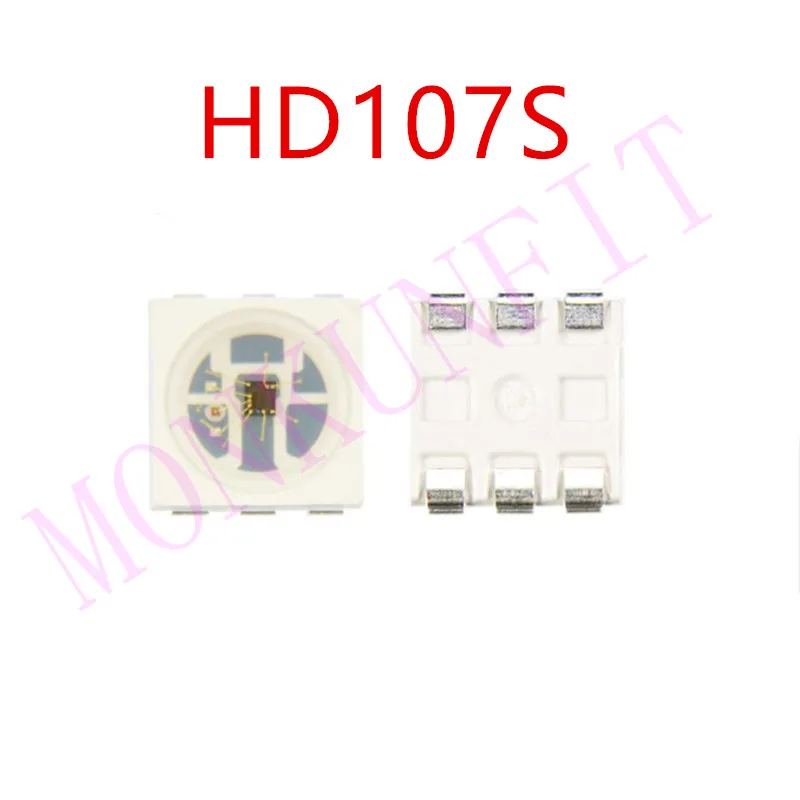 Новый 1000 шт. HD107S (аналогичный APA102) светодиодный чип 5050 SMD RGB интеллектуальное