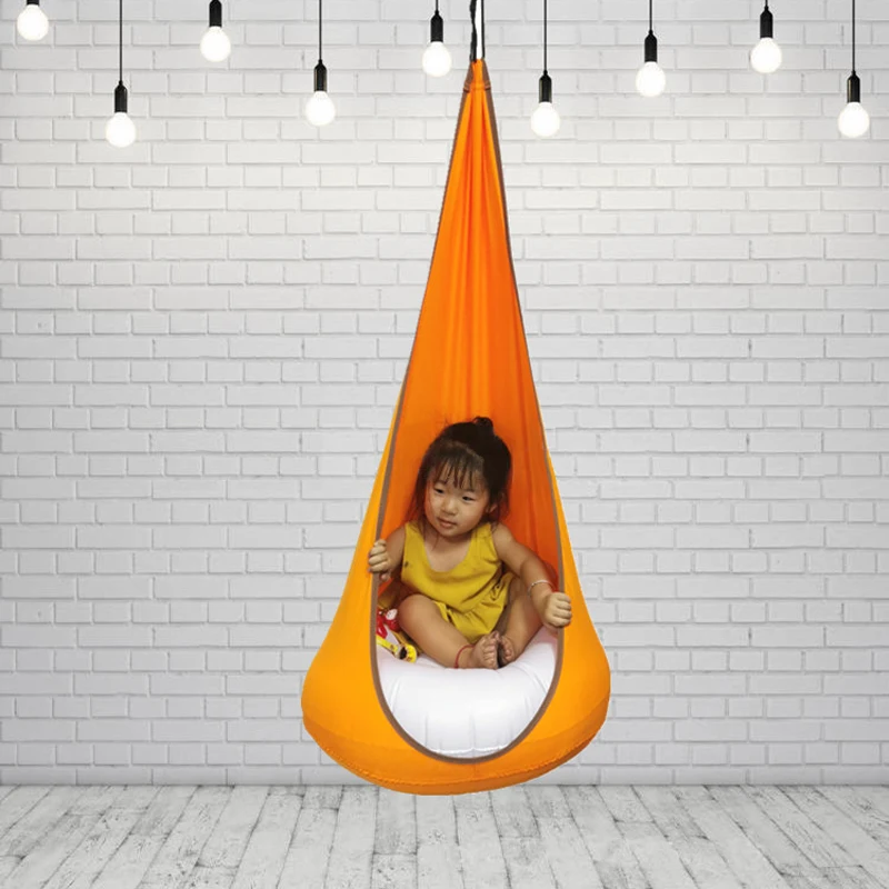 

Children's Hanging Chair Garden Swing Hammock Inflatable Chair Ultra-light Portable Indoor/Outdoor Hanging Seat Yard Lazy Swing