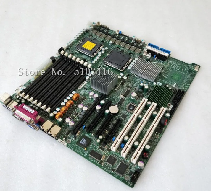 Настольная материнская плата для X7DBE + 5000P LGA771 Материнская сервера будет