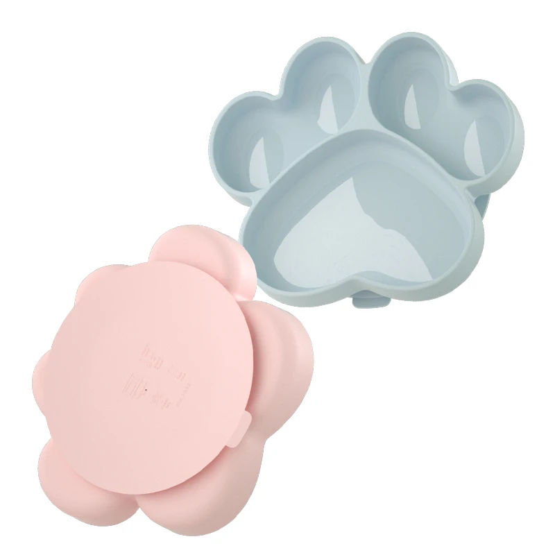 Силиконовые тарелки для кормления новорожденных присоска детского питания