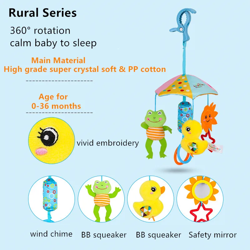 Плюшевая мягкая подвесная игрушка-клипса для мобильного телефона новорожденных