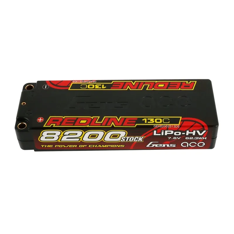 Фото Gens ace Redline серия 5100mAh/5800mAh/6000mAh/6600mah/8200m 7 6 V 130C 2S Твердый корпус HV Lipo аккумулятор с Gens ace Redline серия 5100mAh/5800mAh/6000mAh/6600mah/8200m 7 6 V 130C 2S Твердый корпус HV Lipo аккумулятор с