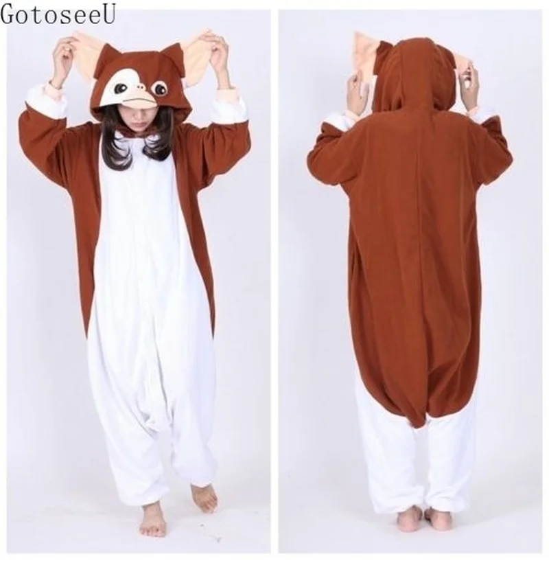 GotoseeU Gremlins пижамы кигуруми унисекс косплей костюм животных Gizmo комбинезон |
