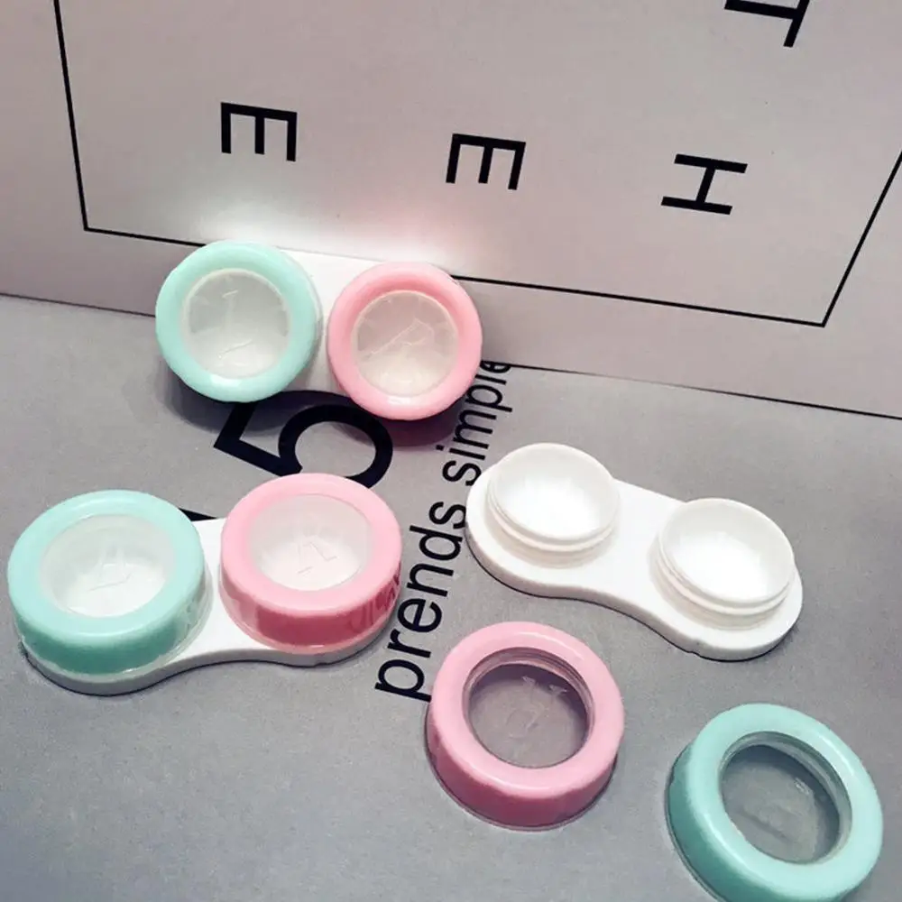 1 шт. косметический футляр для контактных линз коробка ухода за глазами двойная