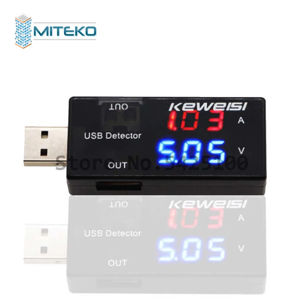 Двойной USB измеритель мощности тестеры мобильная зарядка Напряжение Ток