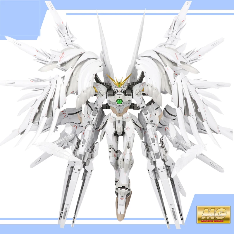

Суперновая Сборная модель MG 1/100 XXXG-00YSW Wing GUNDAM, Белоснежка, экшн-фигурки, подарки для детей