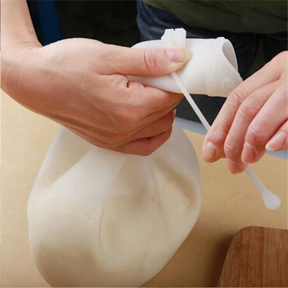 TTLIFE силиконовый мешочек для теста мешок Белый с антипригарным покрытием миксер