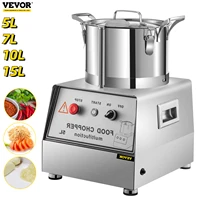 vevor commercial food processor 5101520l stainless steel multifunction vegetable chopper grinder home electric meat cutter