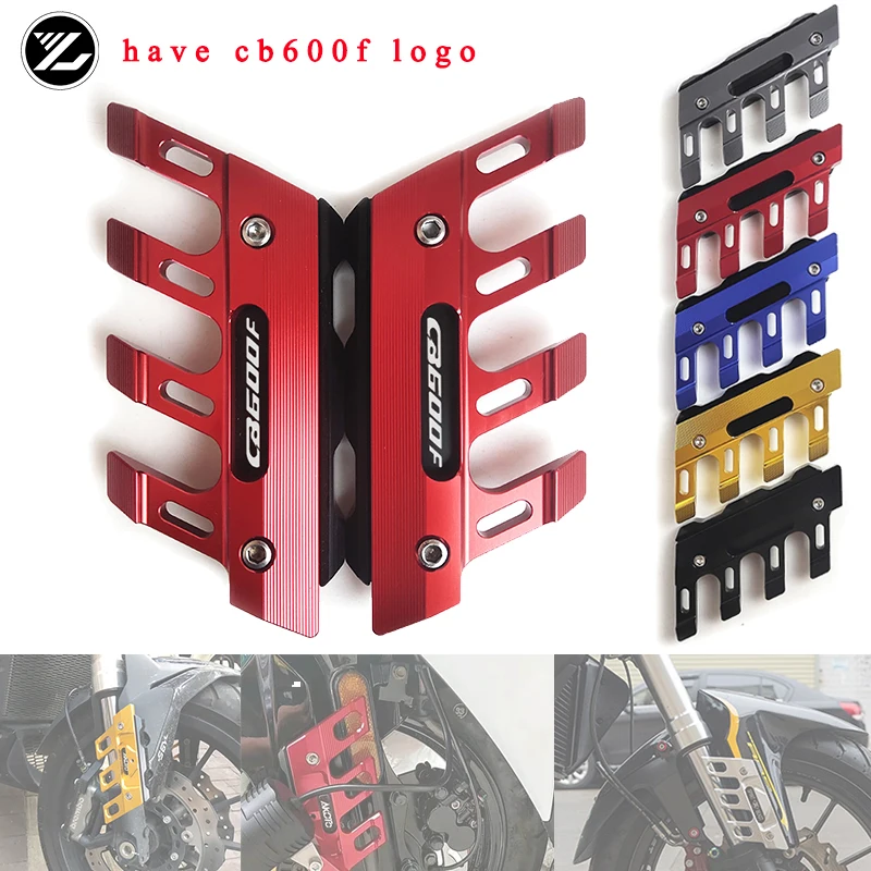 

For Honda CB600F CB 600 Hornet 2007-2013 2008 2009 2010 Motorcycle Front Brake Disc Caliper Brake caliper Guard Protector Cover