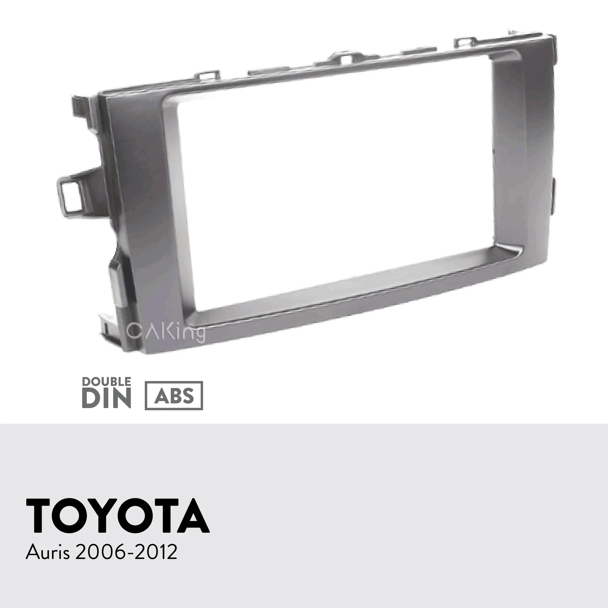Автомобильная панель радиоприемника Double Din для Toyota Auris 2006 2012 комплект установки