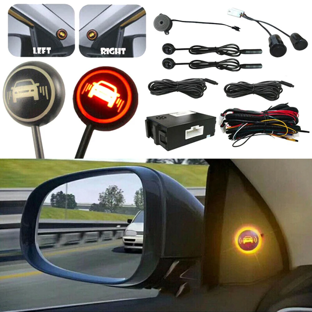

Car Blind Spot Detection Universal Ultrasonic Sensor Radar Monitoring Intelligent System New Parking Sensors For Cars
