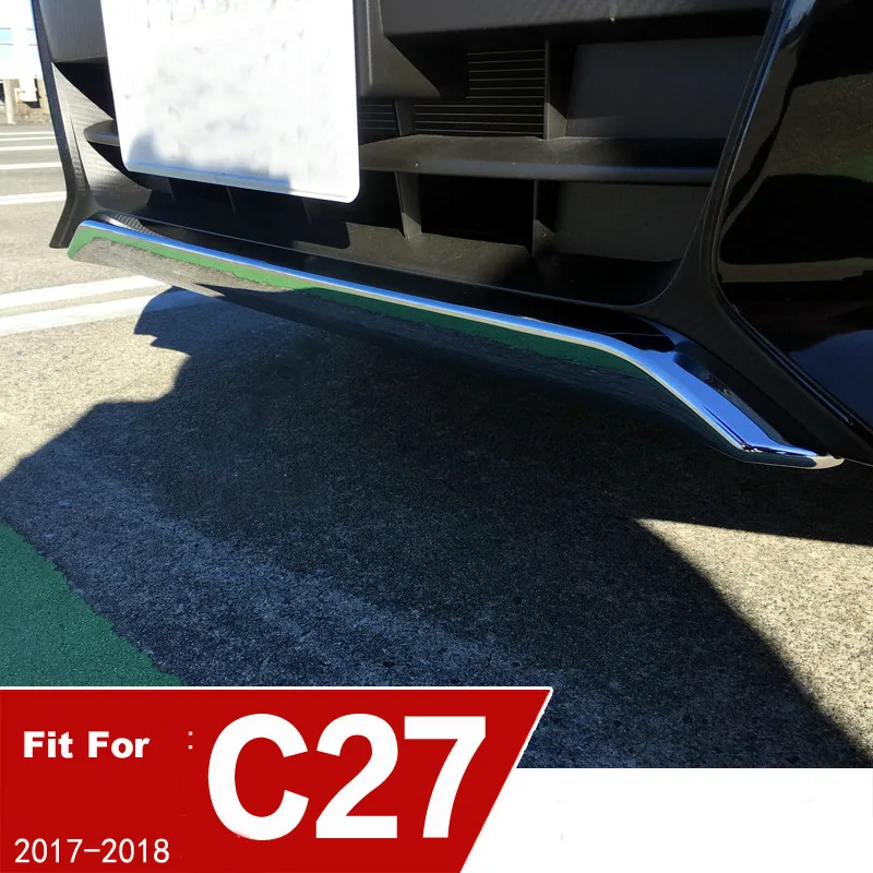 Крышка переднего бампера для Nissan SERENA C27 ABS хром хайвайstar 2016 2017 2018 Стайлинг