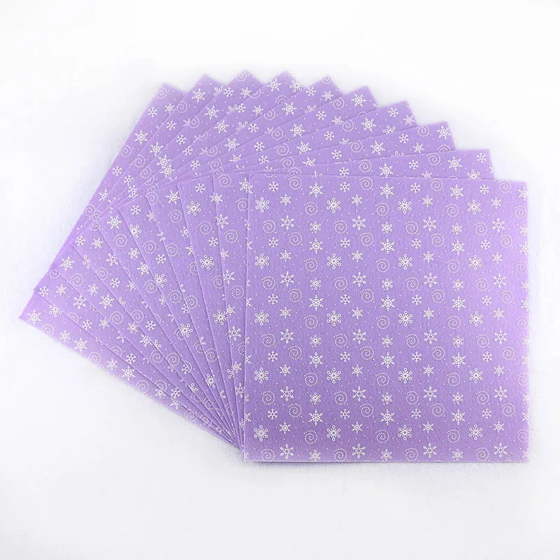 Светильник розового цвета с принтом снежинки ткань Войлок из нетканого