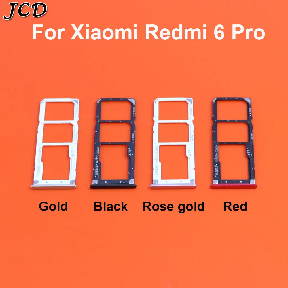 Держатель для Sim карты JCD Xiaomi redmi 6 pro / Mi A2 lite|Адаптеры SIM карт| |