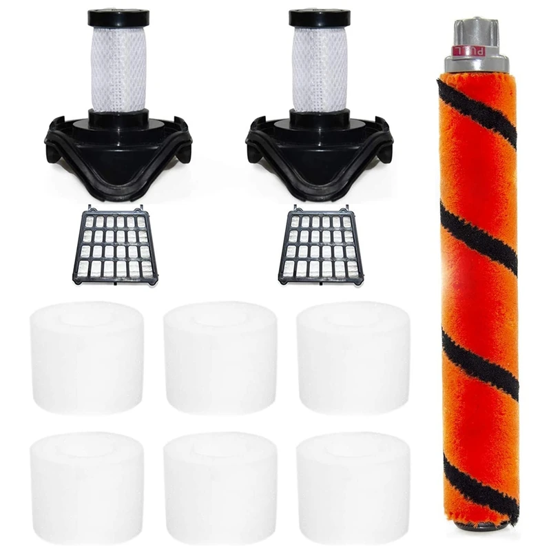 

Filter Roller Brush Kit For Shark Flex Duoclean HV390,HV391,HV392 Vacuum Cleaner Parts