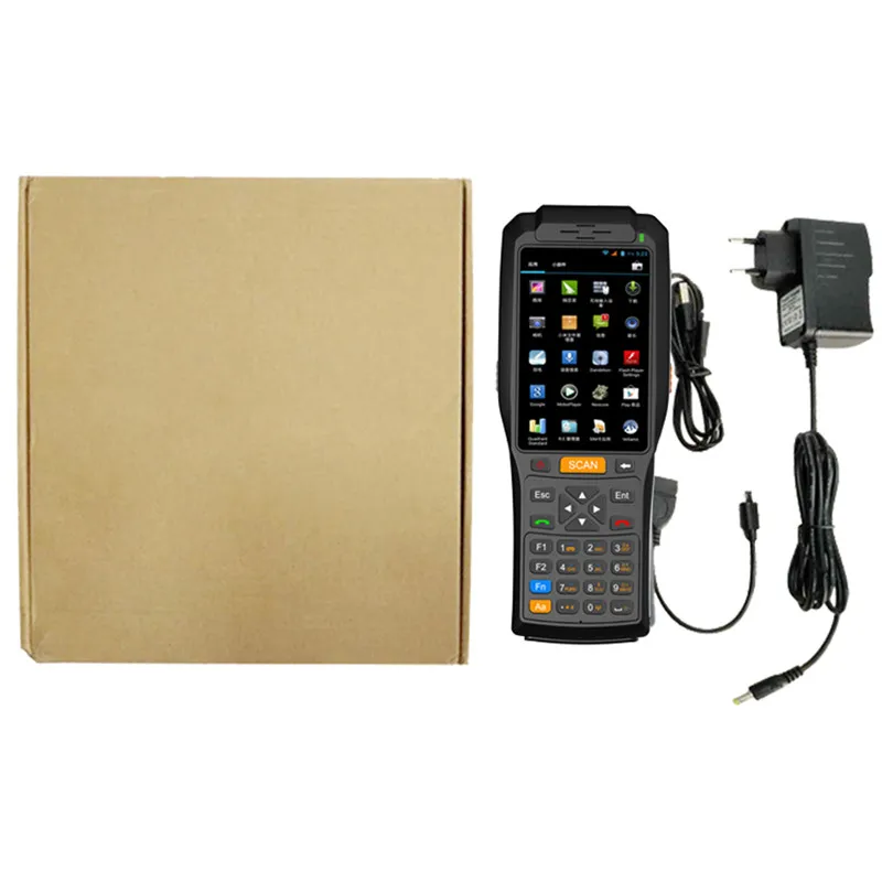 WCDMA 4G Android беспроводной мобильный ручной КПК со встроенным термопринтером ZKC