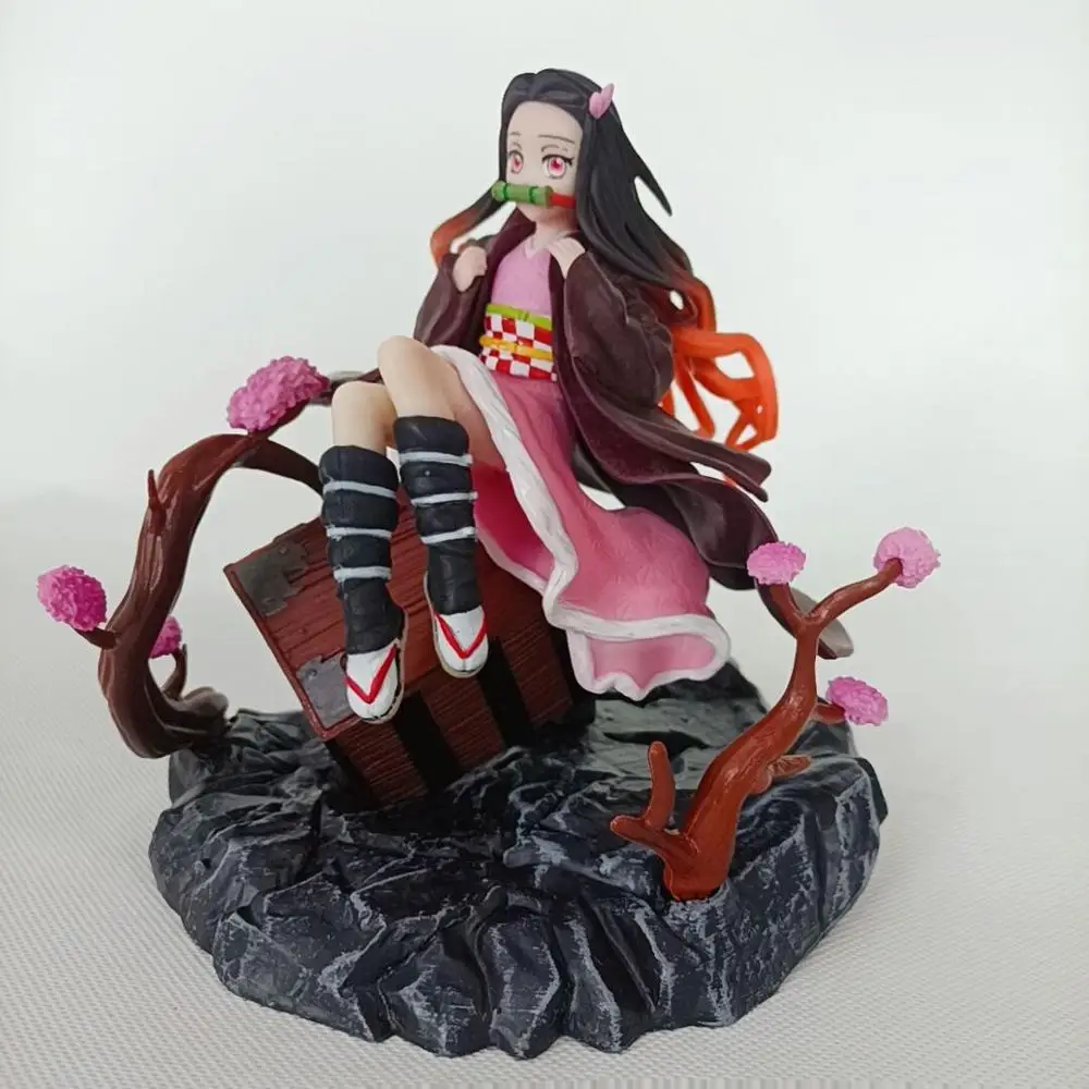 18 см аниме демон убийца Kimetsu без Yaiba камадо Nezuko Девушка ПВХ фигуркы игрушки GK