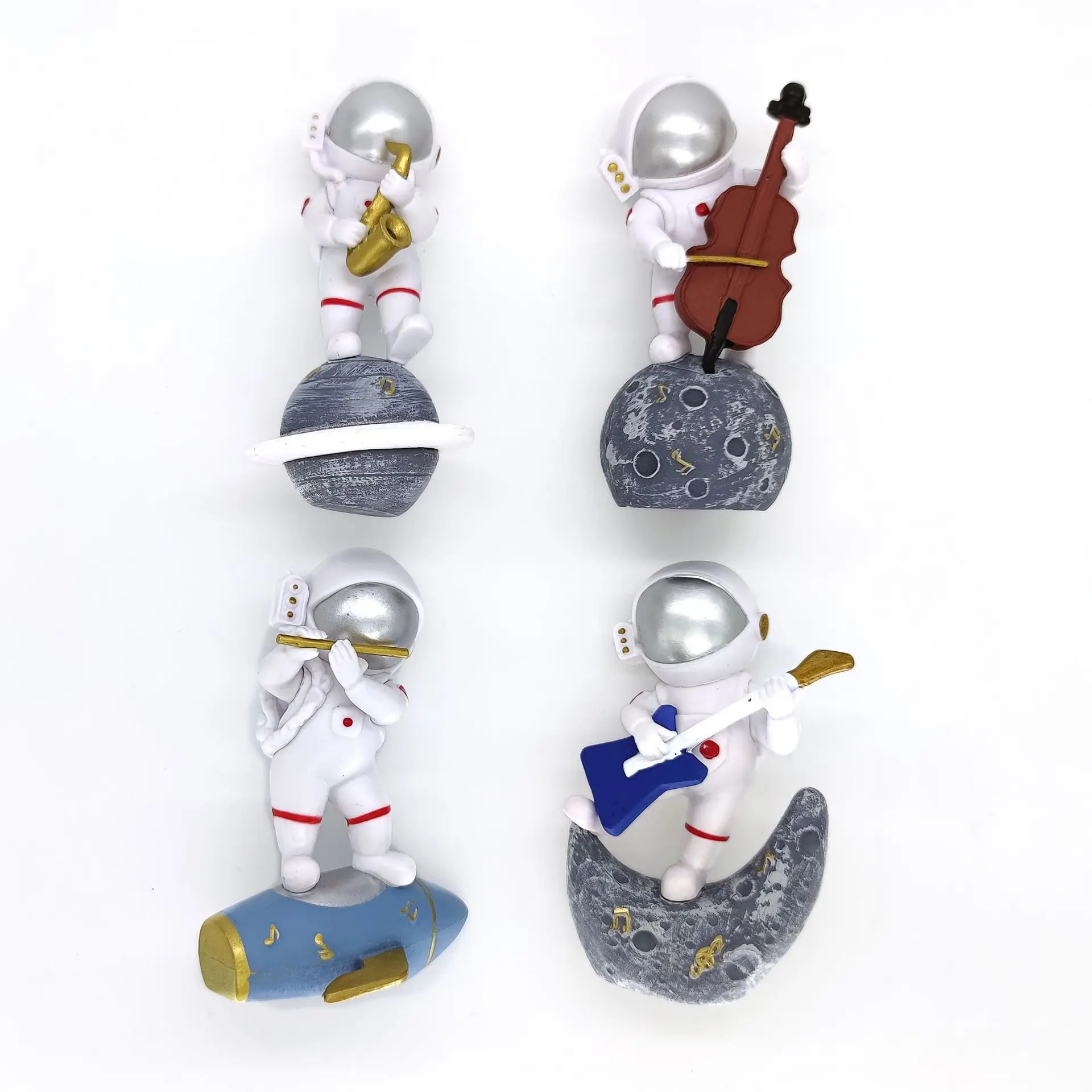 

New generation 3 and 4 Blue astronauts bagged spot hand-made model ornaments collection gifts wholesale twist egg wholesale