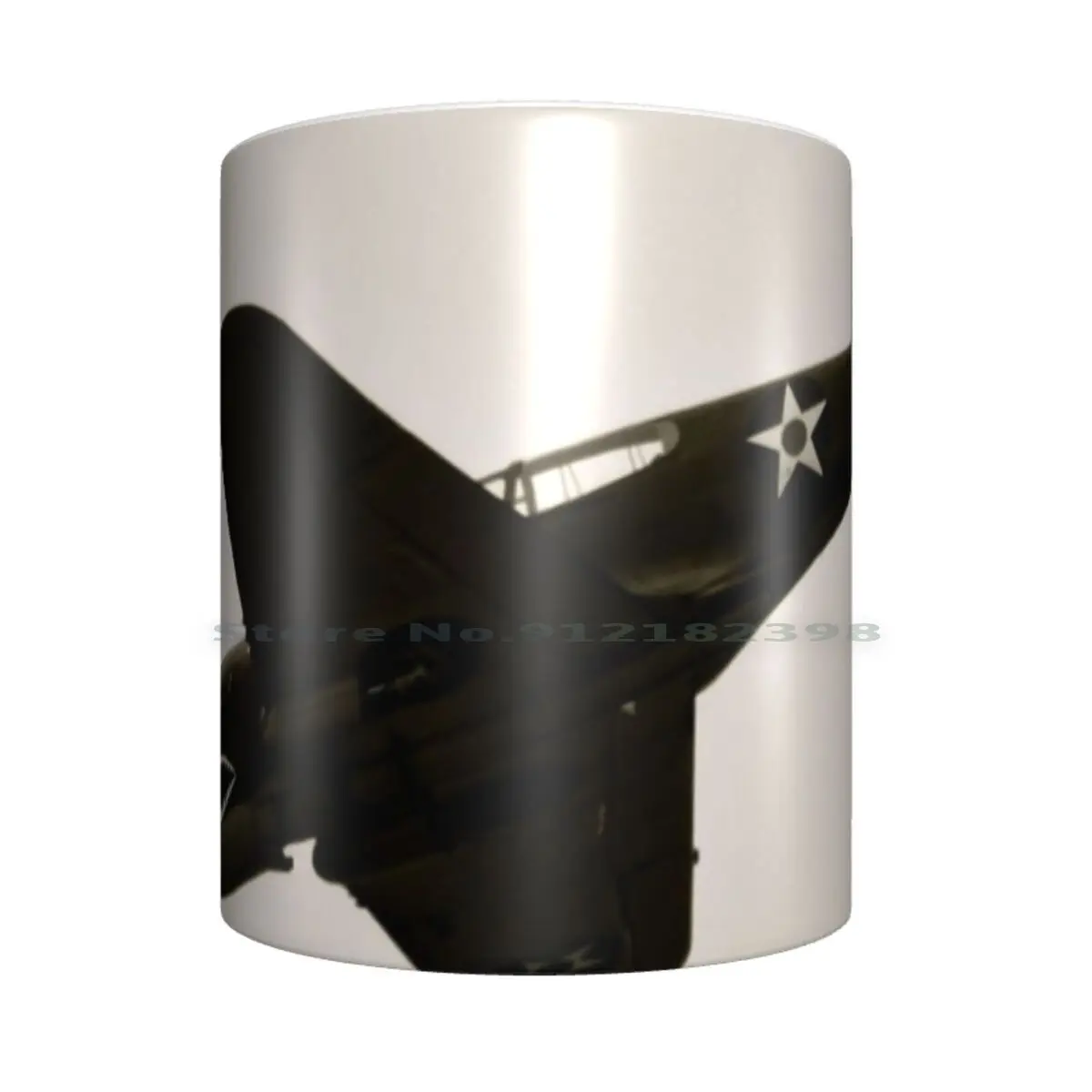 Flying Tiger Ww Ii Fighter Plane Ceramic Mugs Coffee Cups Milk Tea Mug Military Aviation Airplane Planes | Дом и сад