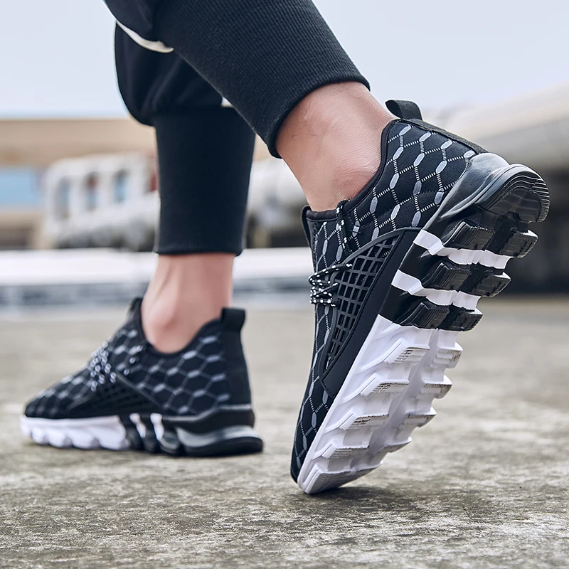 Повседневные кроссовки Брендовые мужские спортивные модные большие размеры для